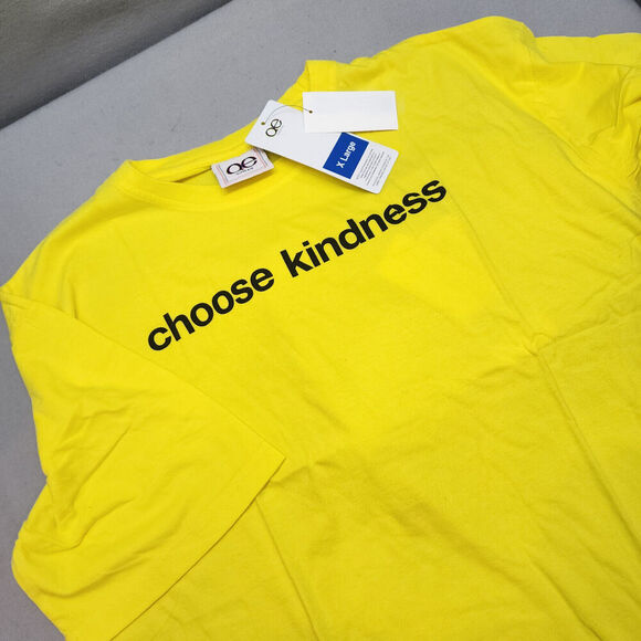 Queer Eye Choose Kindness Yellow Graphic Tee and Yas Henny Tank Purple Sz XL NWT - Picture 5 of 5
